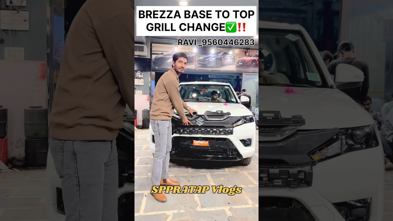BREZZA FACELIFT 2025✅// brezza base to top modification // brezza full modified 2025👍✅