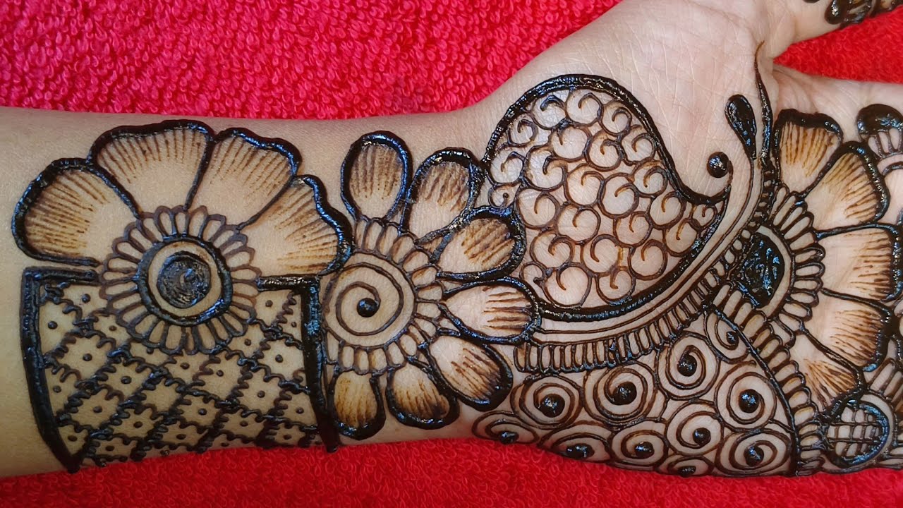 Eid special mehndi design | easy front hand mehndi design | mehandi design new