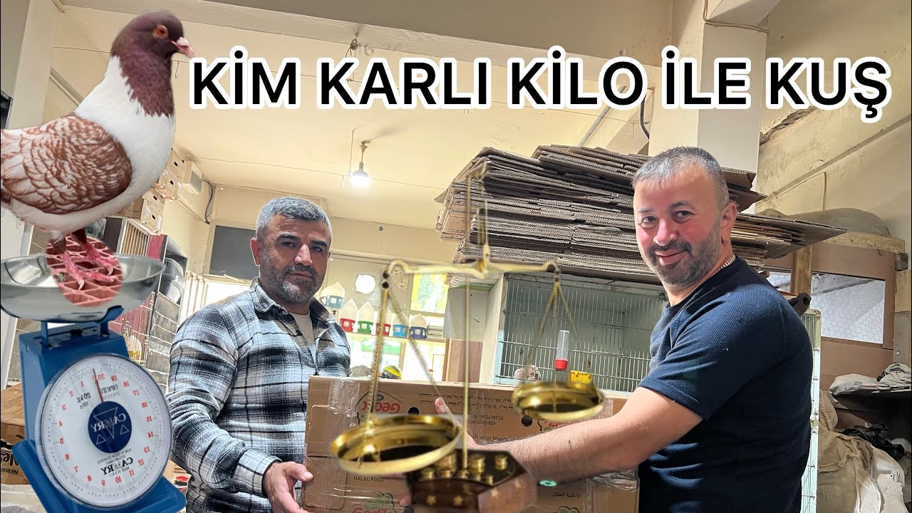 KİLO İLE KUŞ ALDIM  SEÇTİKLERİME BAKIN