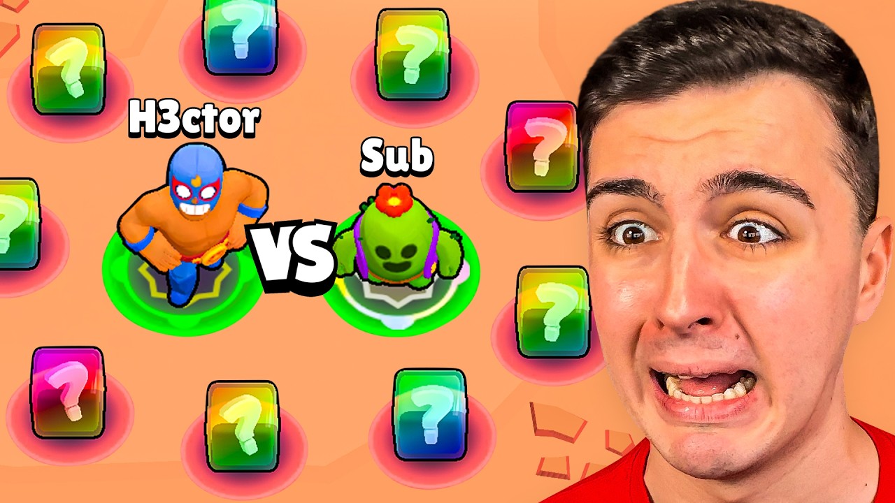 ME ENFRENT&Eacute; a 100 CAJAS SORPRESA en BRAWL STARS 😱🚨 (sale mal)