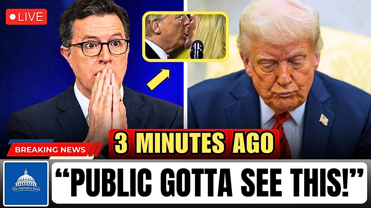 Stephen Colbert Read Trump's 3AM Posts Out Loud in Complete Silence &mdash; The Studio Couldn't Breathe
