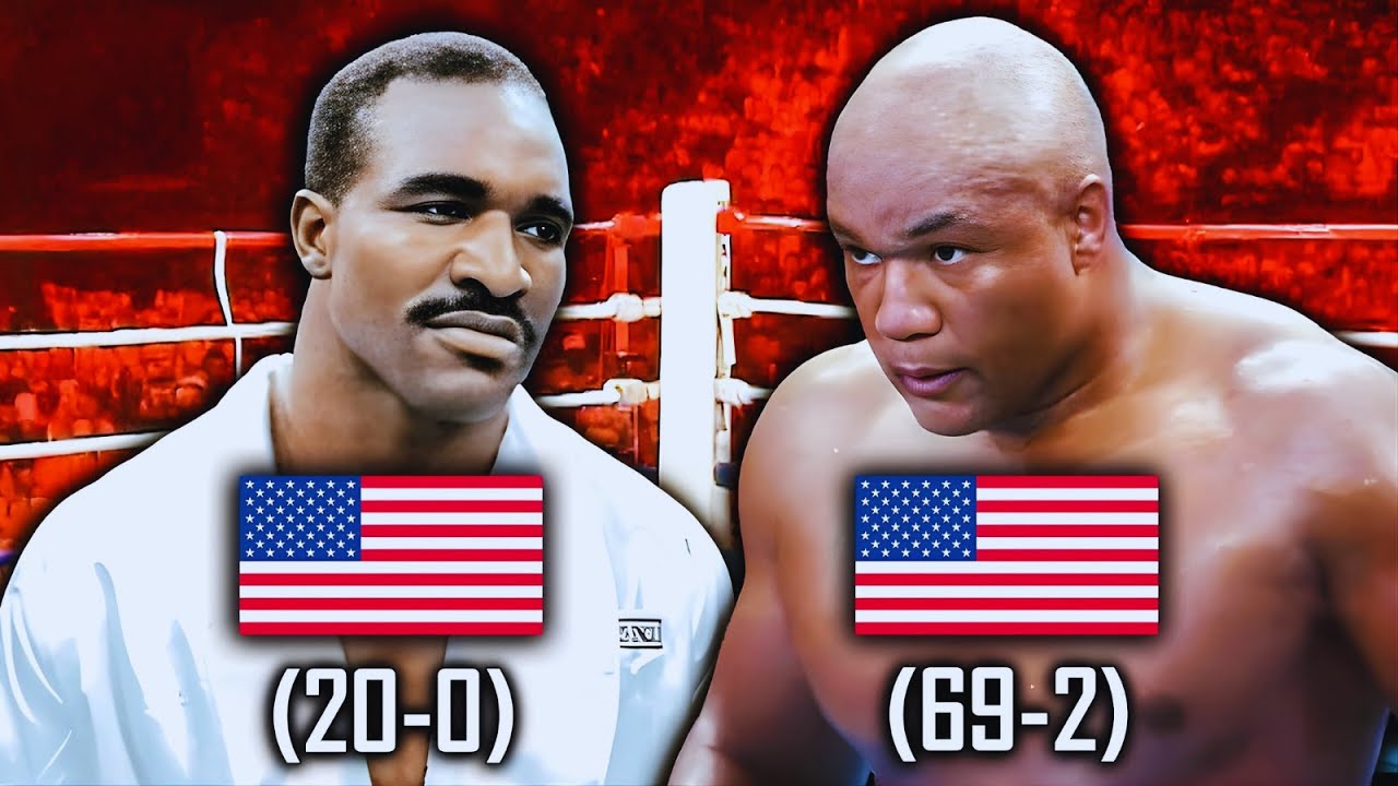 Holyfield vs Foreman: The Night Power Met Speed | Legendary Heavyweight War || Full Fight Highlights
