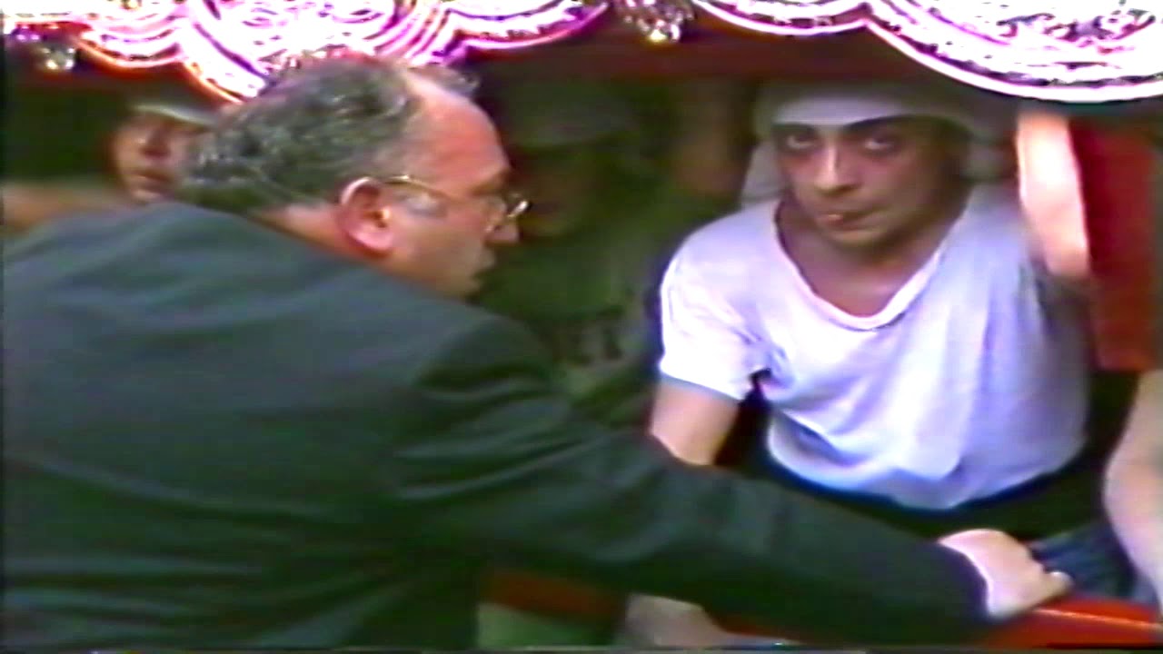 Virgen de las Mercedes de Santa Genoveva en Campana. Año 1990
