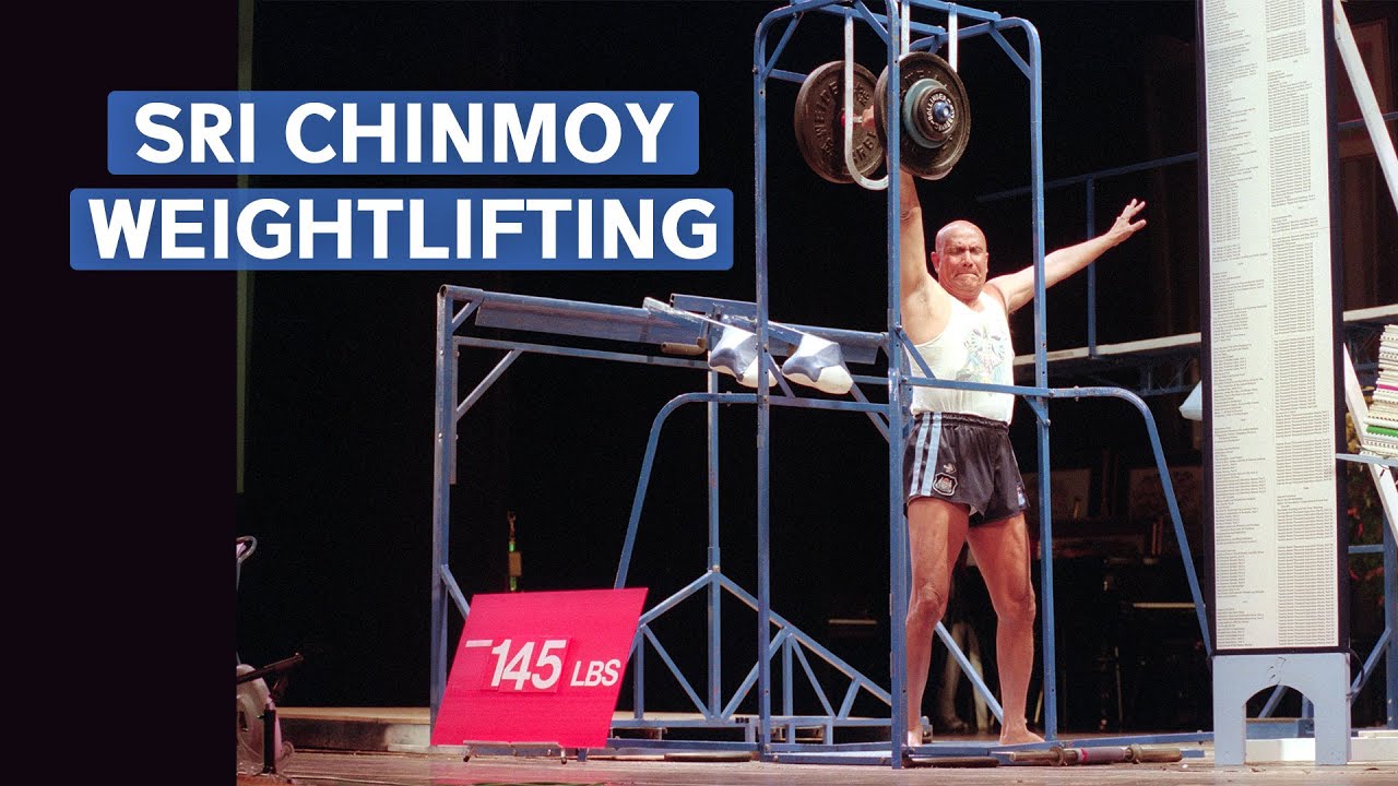 Sri Chinmoy's Weighlifting