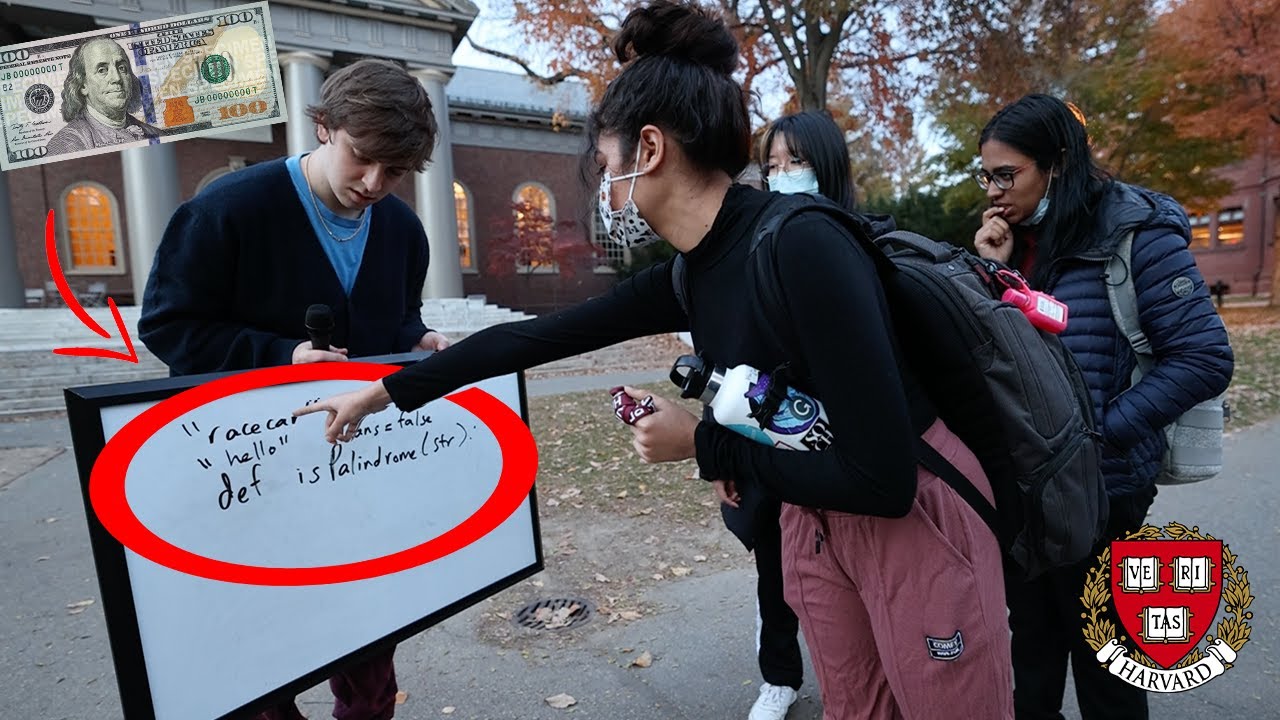Can Harvard Students Solve This Coding Question For $100?