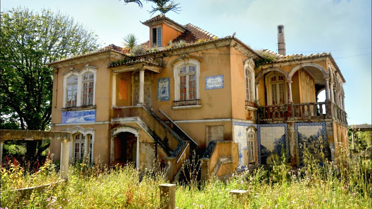 A MARAVILHOSA CASA ABANDONADA ONDE TUDO FICOU PARA TRÁS