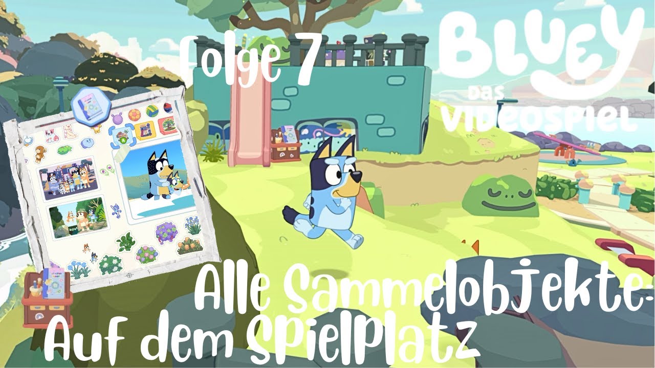 Bluey - Das Videospiel Gameplay Deutsch #007 Alle Sammelobjekte auf dem Spielplatz