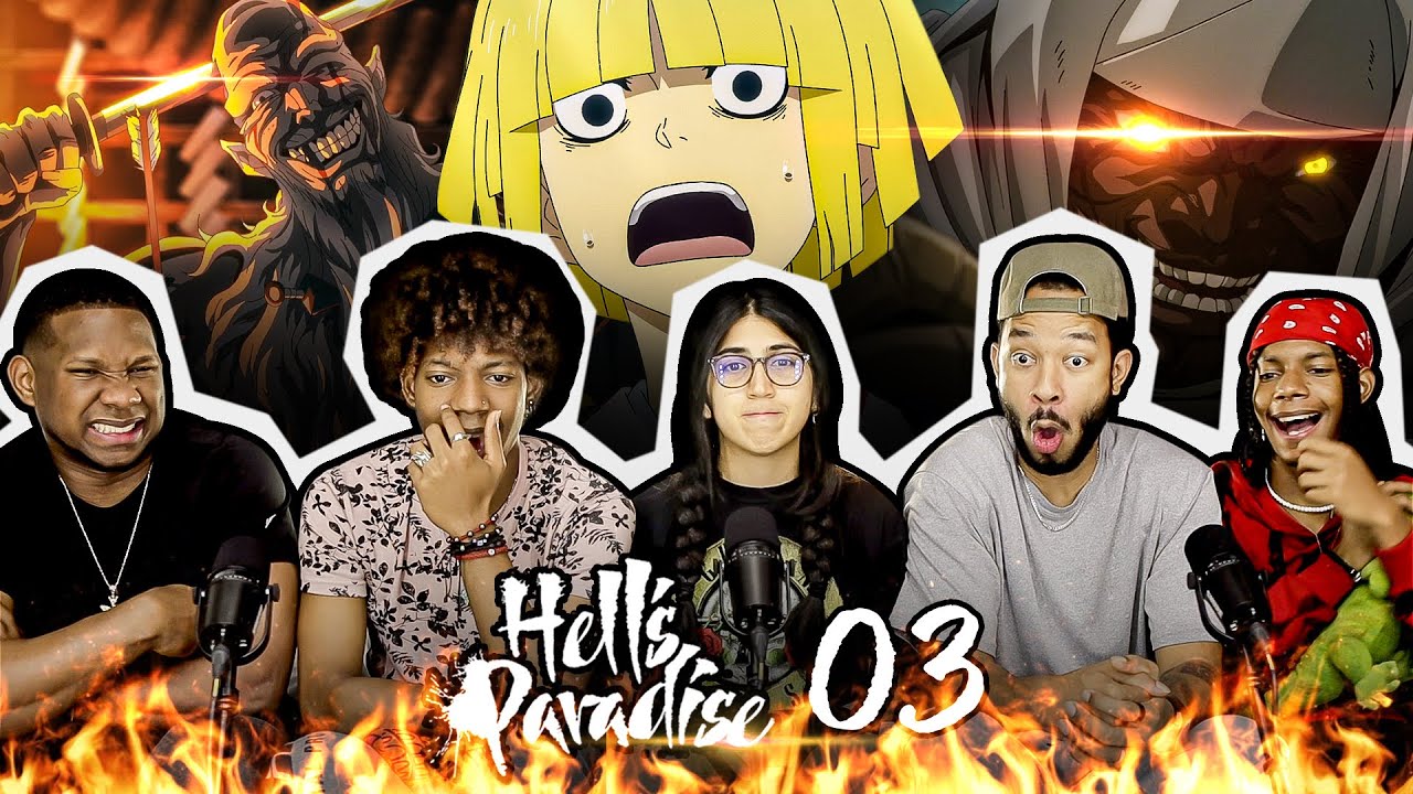 Jigokuraku: Hell's Paradise 03 (Reacción) | Gabimaru está rotísimo!!!