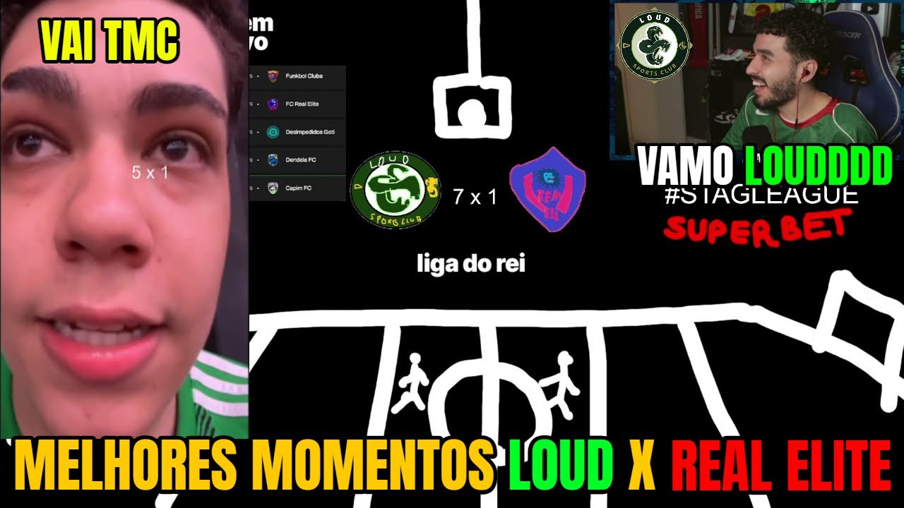 MELHORES MOMENTOS DO OESTAGIARIO REAGINDO O JOGO REAL LOUD E REAL ELITE! SEM DIREITOS DE IMAGENS