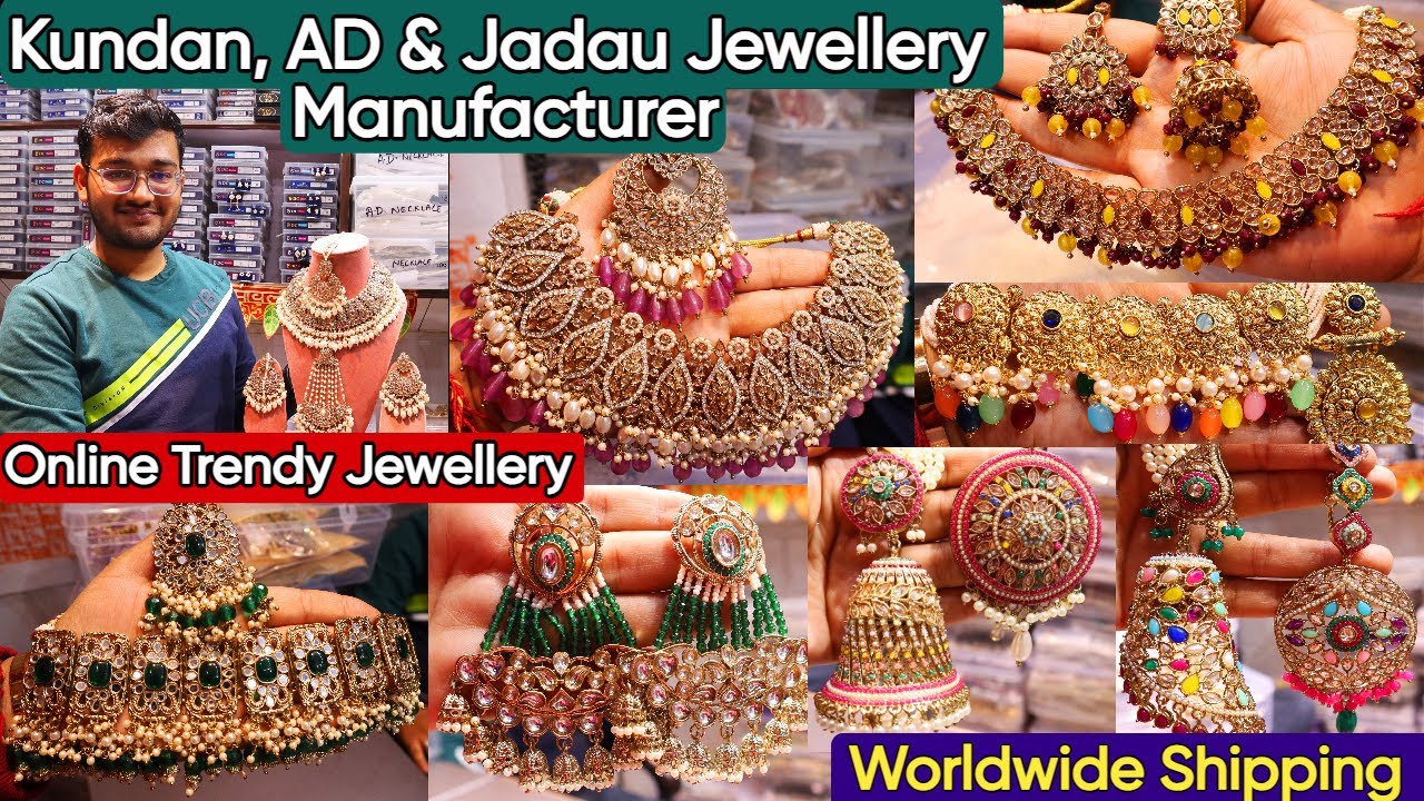 Latest Bridal Kundan, AD & Jadau Jewellery Collection 2024 | Latest Online Trendy Jewellery Designs