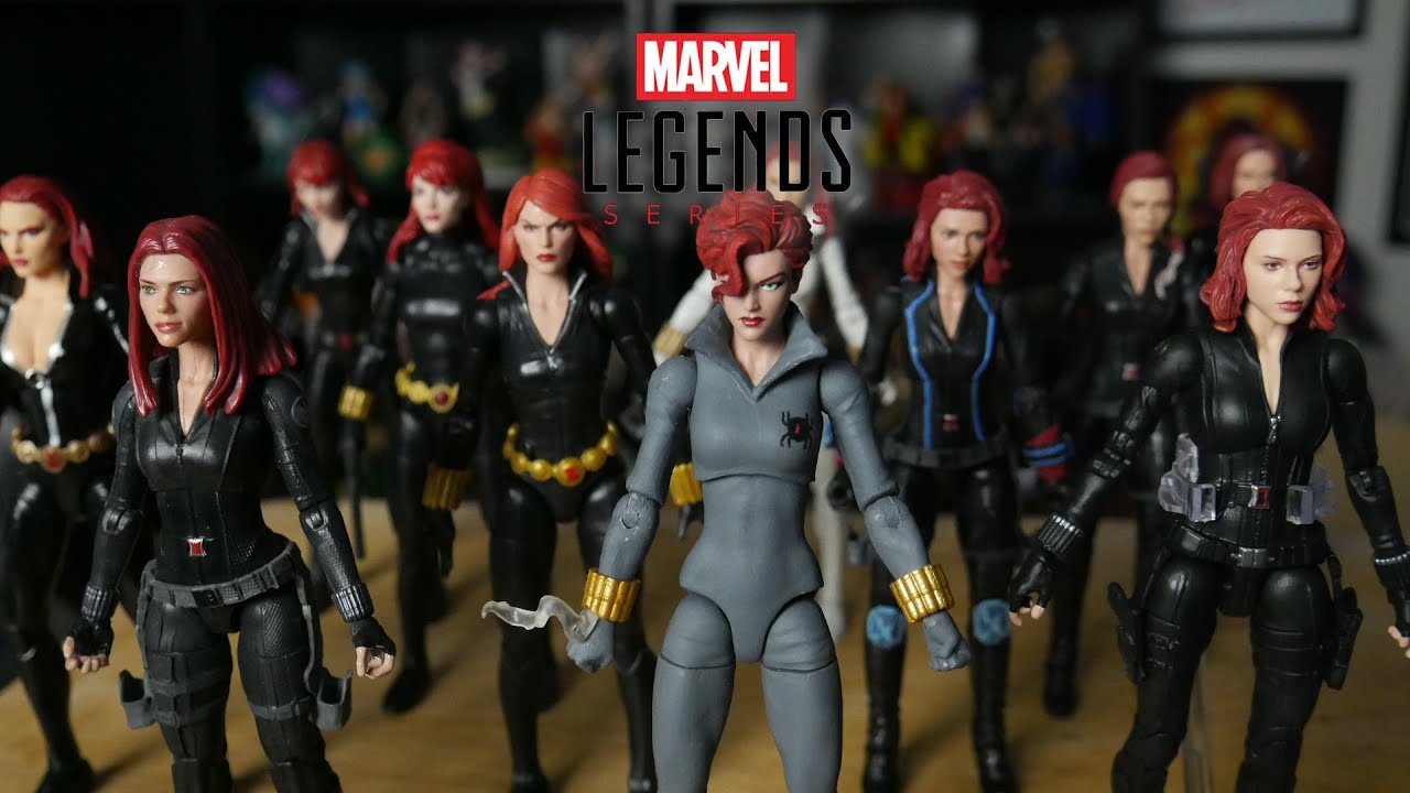 Illinois Man Obsessively Made Too Many Custom Marvel Legends Black Widow Action Figures