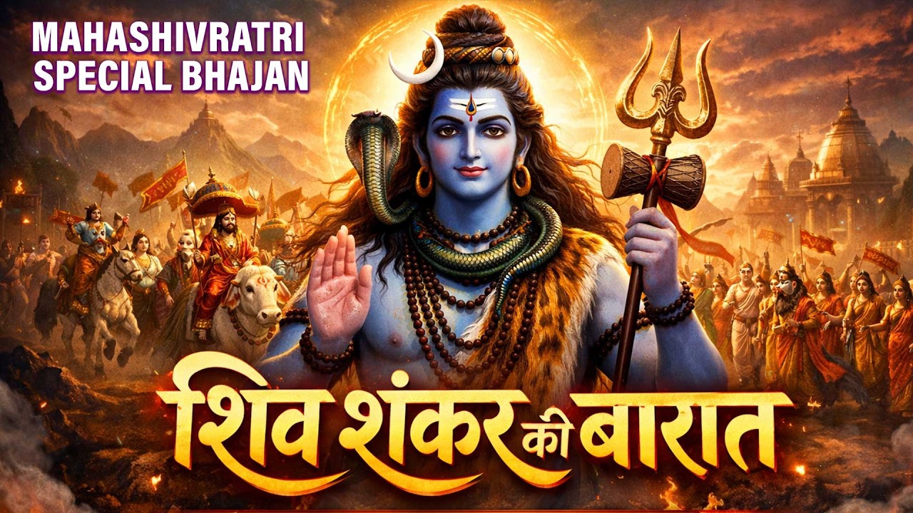 रौंगटे खड़े कर देने वाला भजन 🔱 शिव शंकर की बारात | शिव #शंकर की बारात | Mahashivratri #Special Song
