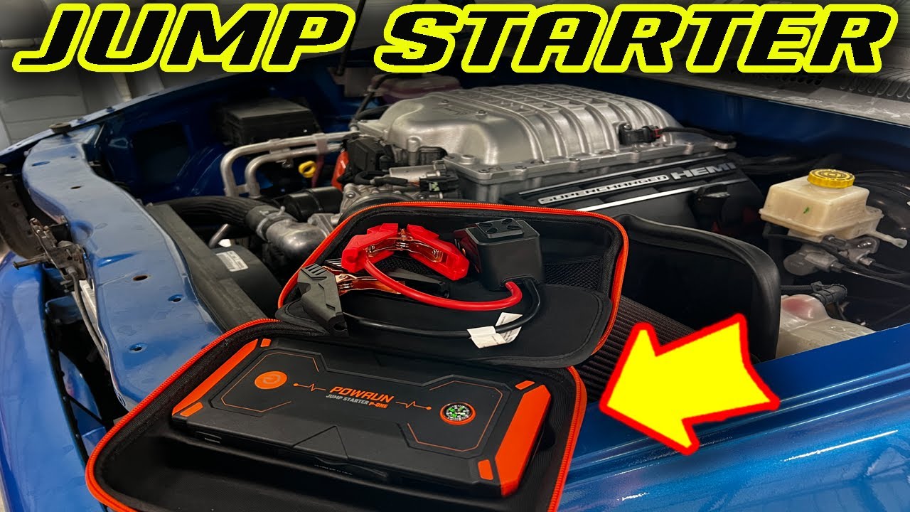 Powrun Jump Starter Pack Test & Review