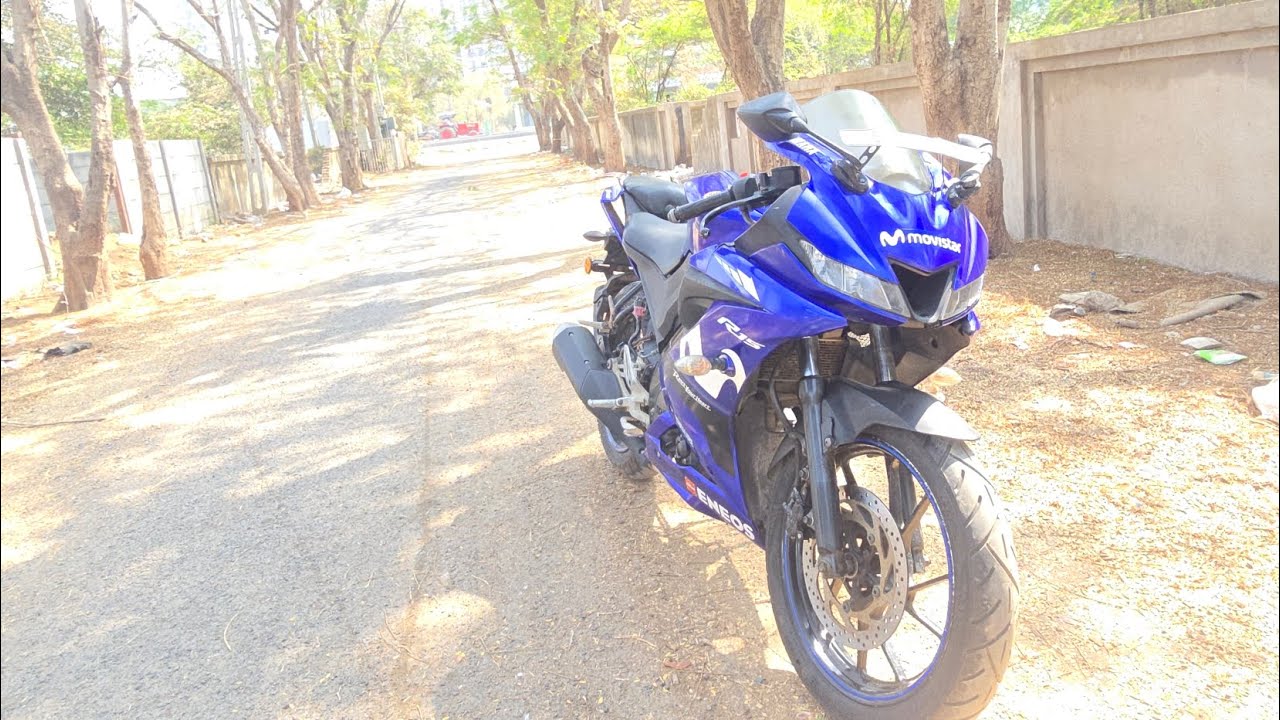 I got my R15 bike washed.😊