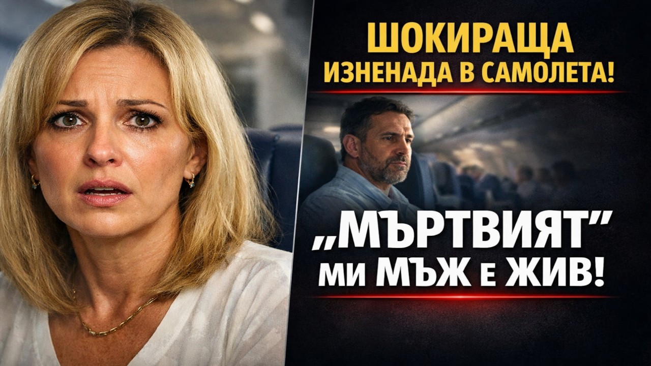 Погребах съпруга си преди 3 години. Днес го срещнах в самолета за Гърция.
