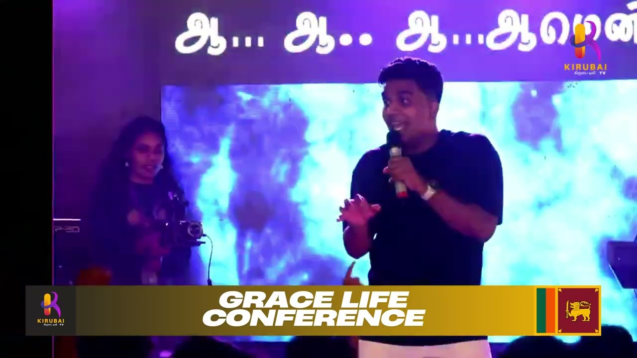 Amen | John Jebaraj | Live Tamil Worship | Grace Life Conference Sri Lanka | Kirubai TV