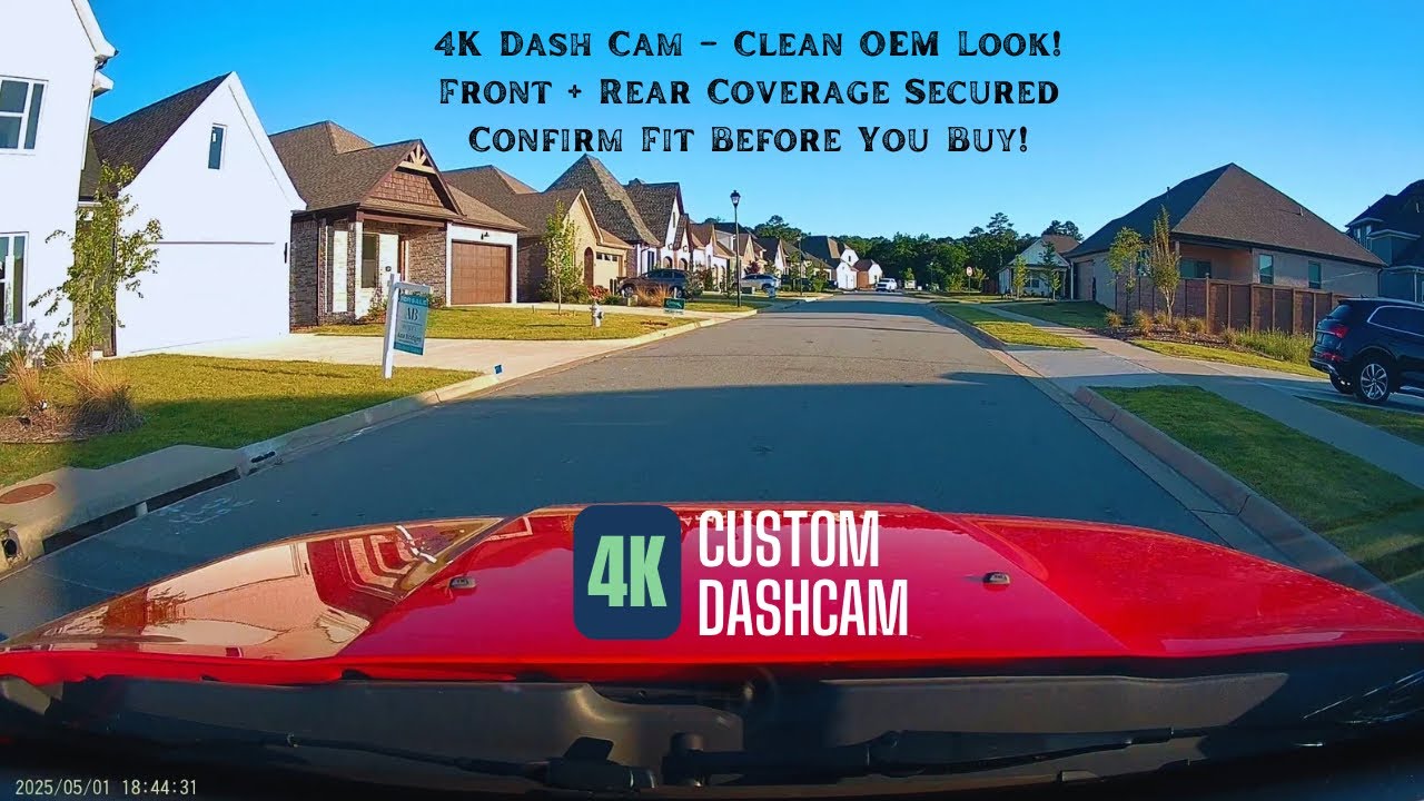 4K Front & 1080p Rear OEM Dash Cam – Mangoal Dedicated In-Car Camera System!