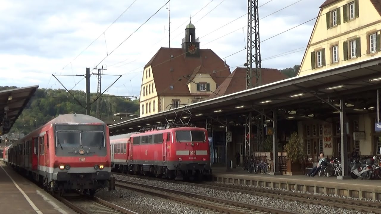 Zugverkehr in Plochingen