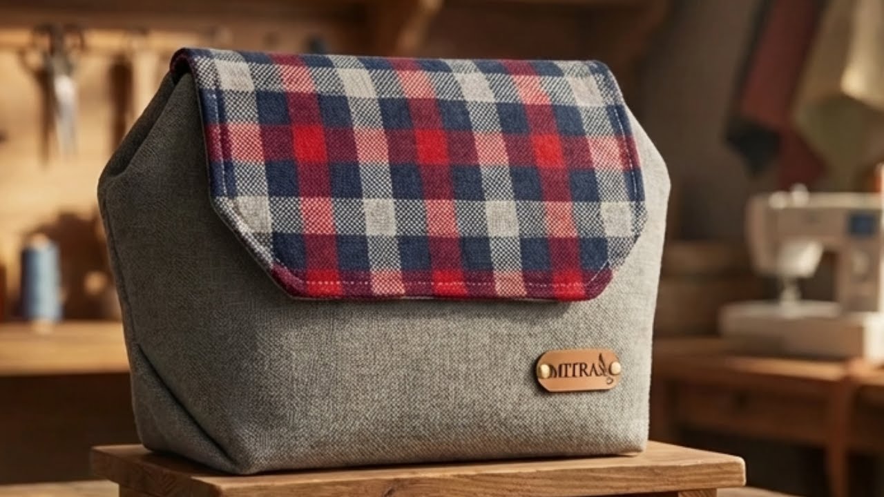 How to Turn Fabric Scraps into a Bag | Zero Waste Sewing