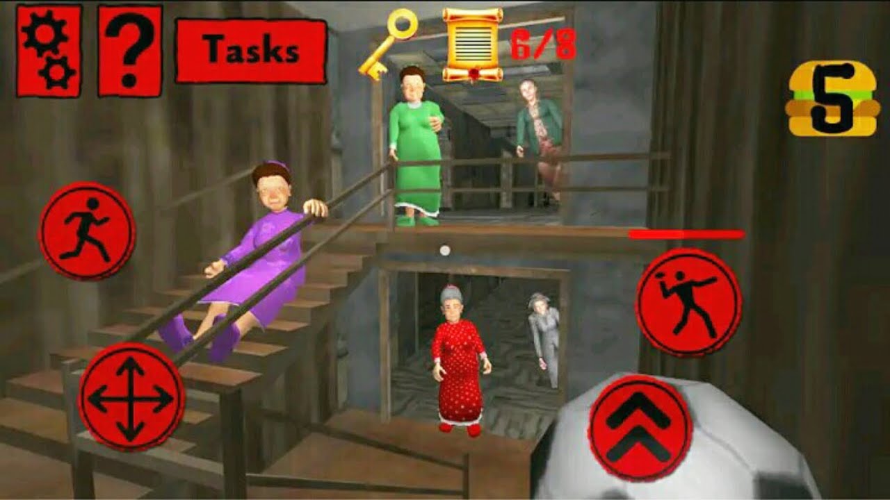 Granny's Secret Hospital Neighbor Escape 3D All Levels