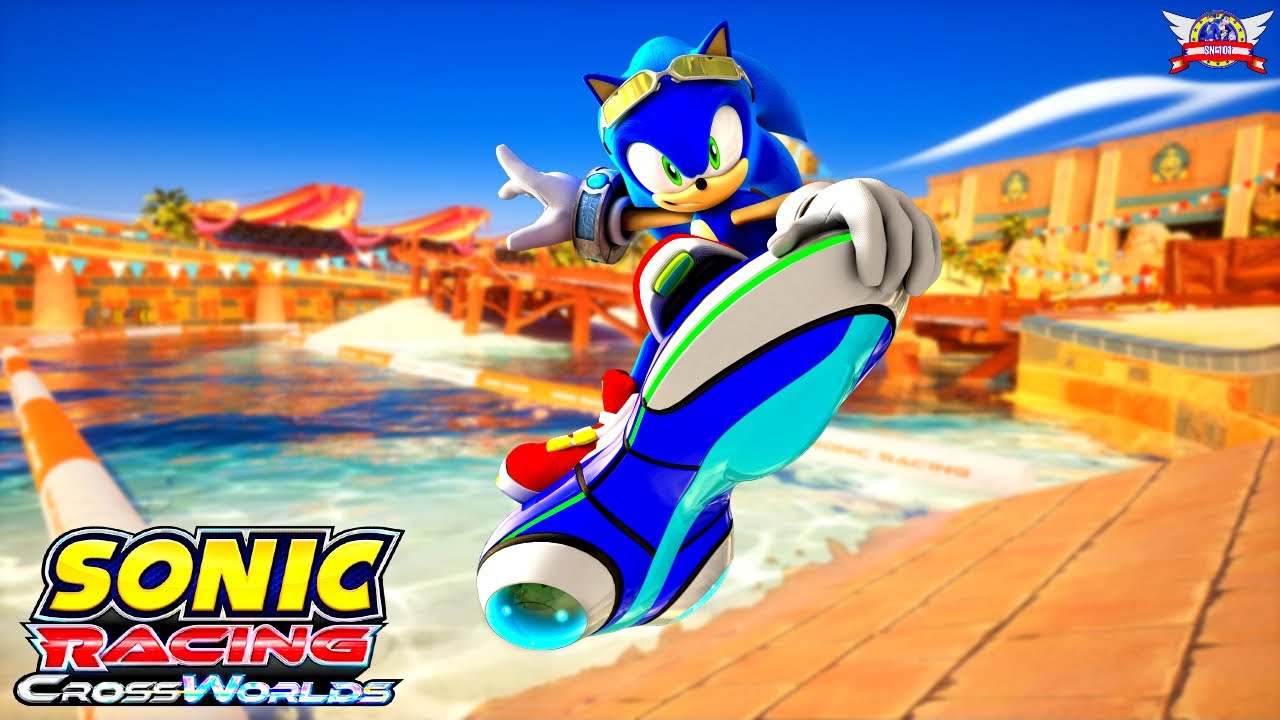 NOT EVEN THIS DESERT HEAT CAN SLOW ME DOWN! | Sonic Racing Crossworlds Open Beta #1