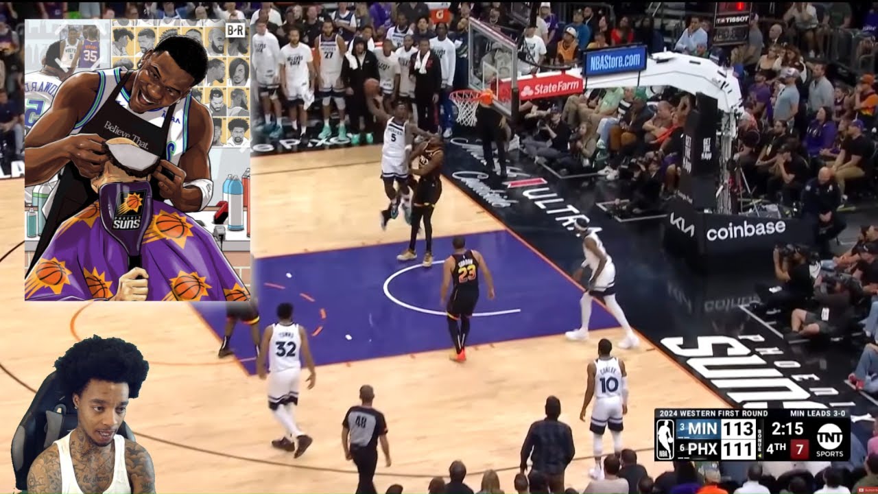 FlightReacts To #3 TIMBERWOLVES at #6 SUNS | FULL GAME 4 HIGHLIGHTS | April 28, 2024!