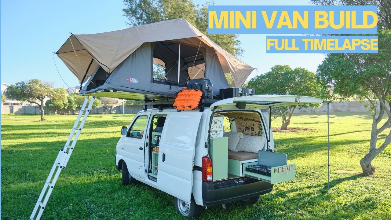 THE ULTIMATE MINI VAN BUILD - Suzuki Eeco / Start to Finish Van Conversion Timelapse