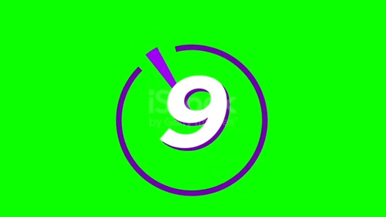 Social Media Countdown Overlay (Green Screen) - Free to Use