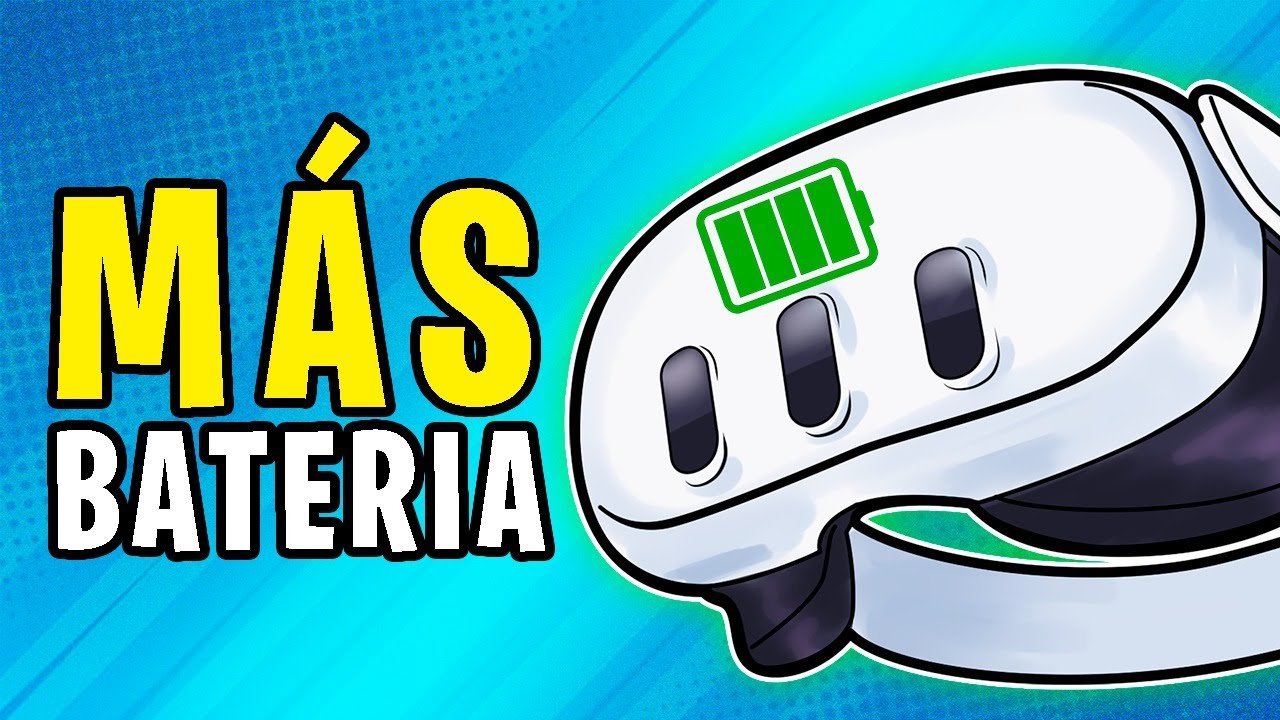 ¡MEJORA la DURACIÓN de la BATERÍA de tus META QUEST 3! ⚡️ Trucos y Soluciones