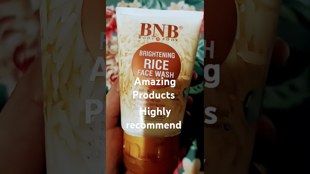 skincare@BnB @Rice face wash|Face scrub|Rice powder mask👍