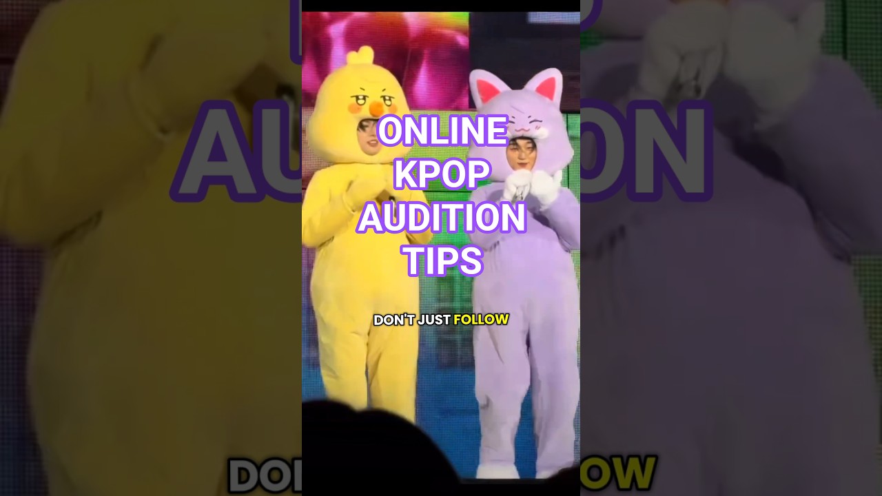 ONLINE KPOP AUDITION TIPS 💗 #kpop #kpopedit #audition #shorts #viral #tips #trending #kpopdance