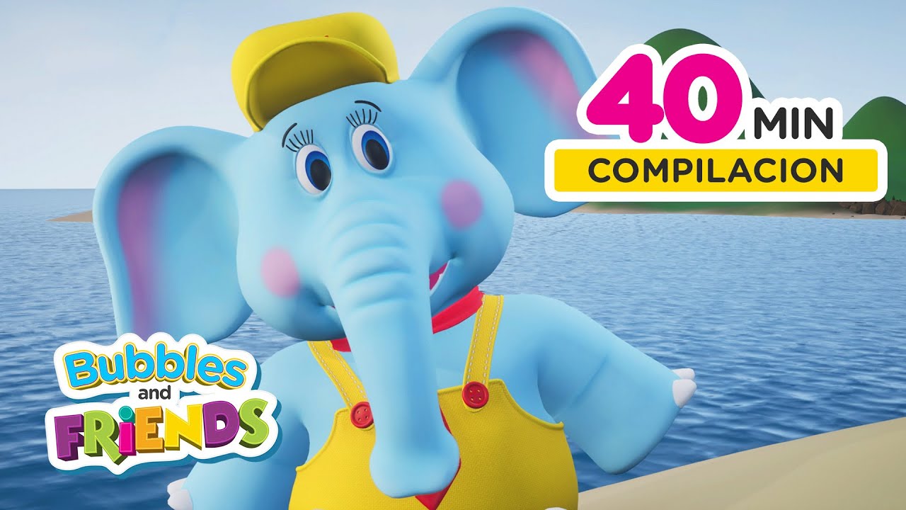 40 minutos de tus episodios favoritos de Bubbles y sus amigos | compilacion para ninos en espanol