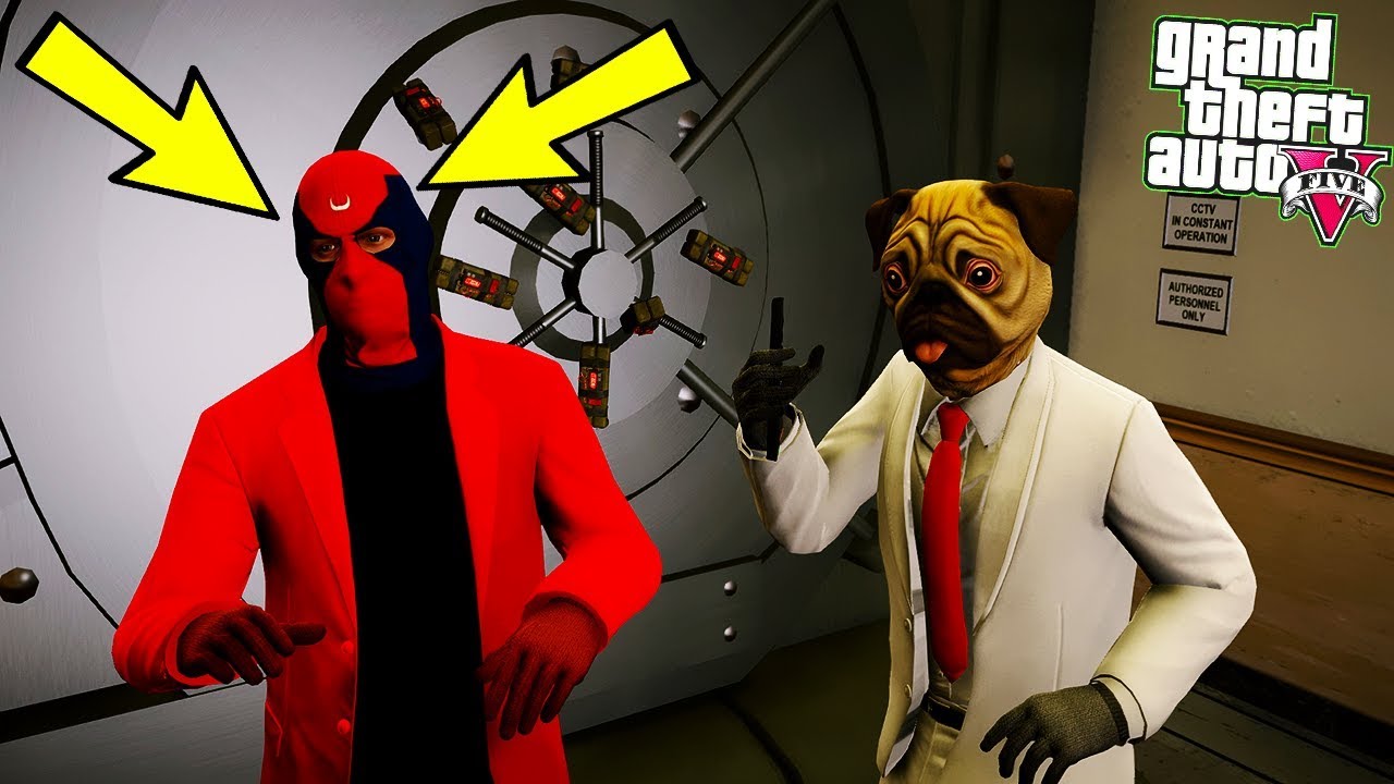 KIZIL EJDER AKINCI MASKESİYLE BANKA SOYUYOR! - GTA 5 AKINCI MODU