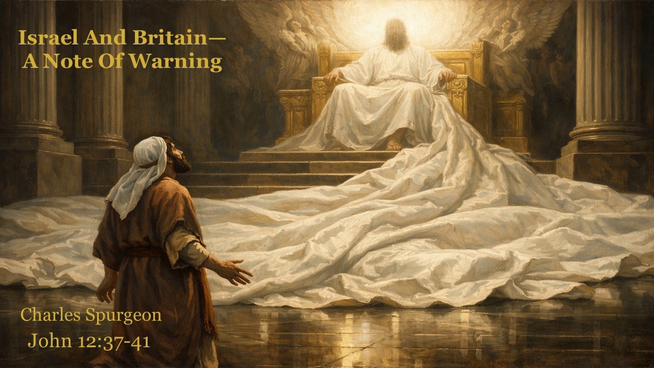 Israel and Britain—A Note of Warning | John 12:37–41 | Charles Spurgeon