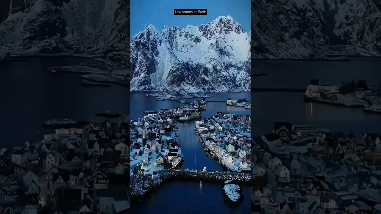 Discover the Secrets of the Last Country on Earth: Norway 🌍 | A YouTube Short Adventure #facts