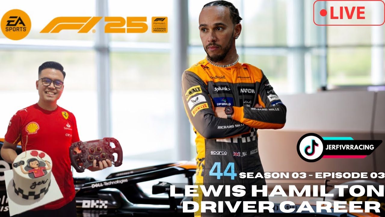 Hamilton Driver Career Season 3 Eps 3 (F1 25 Gameplay Indonesia)