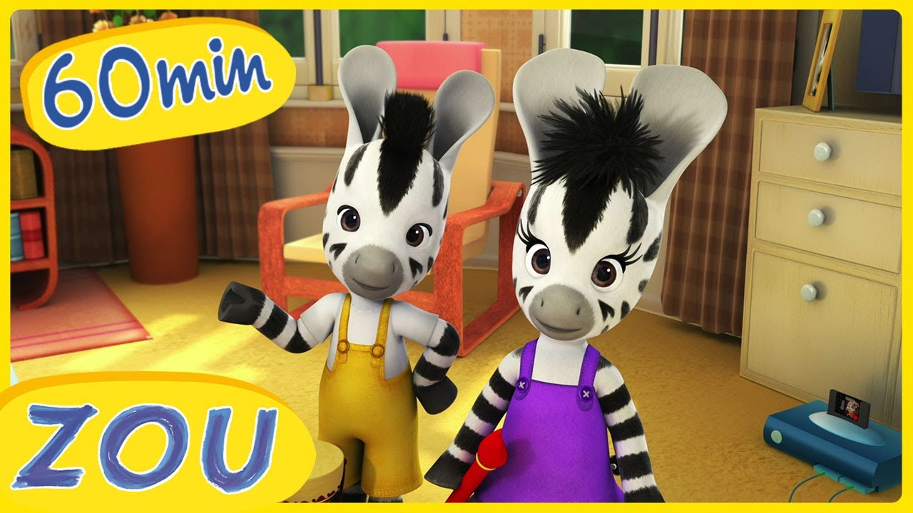 Zou’s Vriendschapsverhalen 🤗🦓 | 60 Minuten Plezier | Kindershow