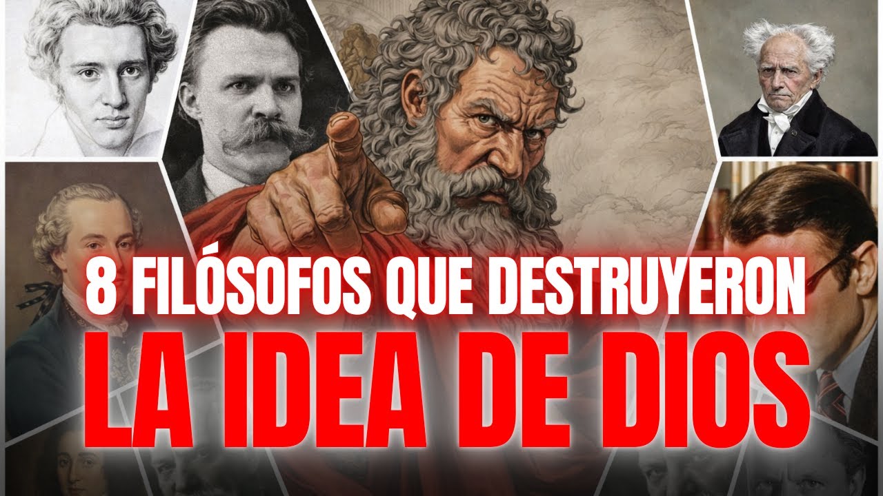 8 filósofos que DESTRUYERON la idea de DIOS