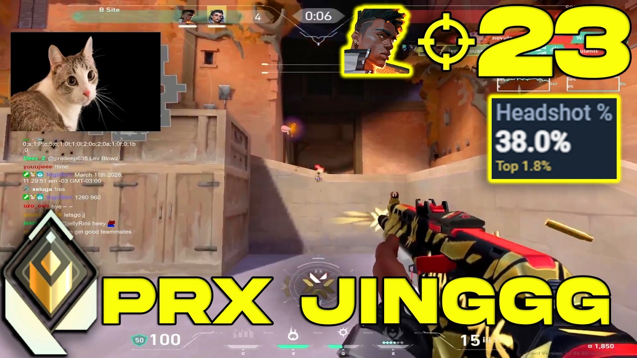 WHAT THE BEST PHOENIX LOOKS LIKE - PRX Jinggg [APAC] #TeamMVP