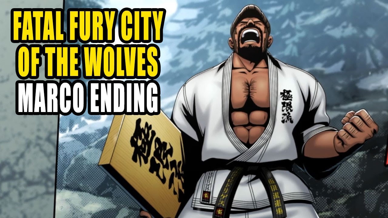 Fatal Fury COTW: Marco Arcade Mode Cutscenes + ENDING