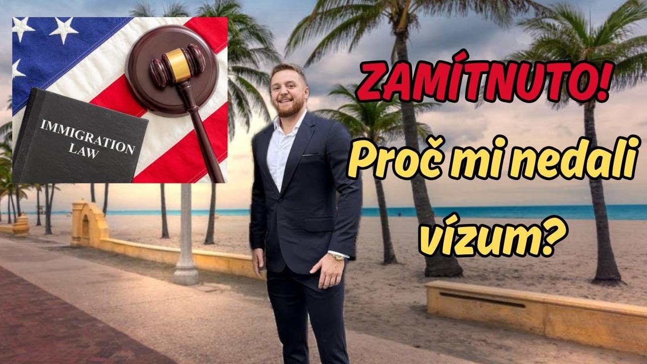 Moje cesta do Ameriky 🇺🇸 | Zamítnutí víza a co vše mě čekalo?