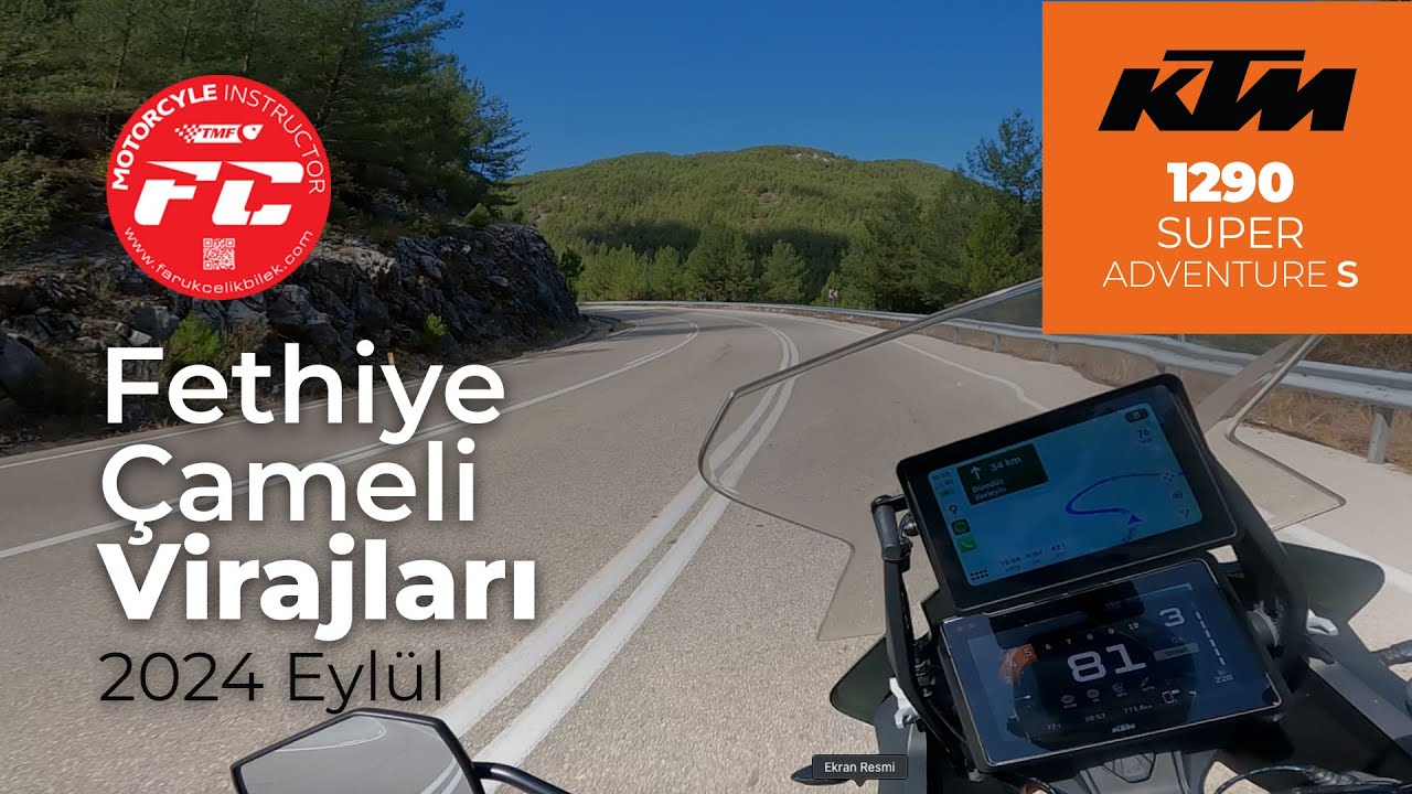 Fethiye - Çameli Virajları (KTM 1290 SAS)