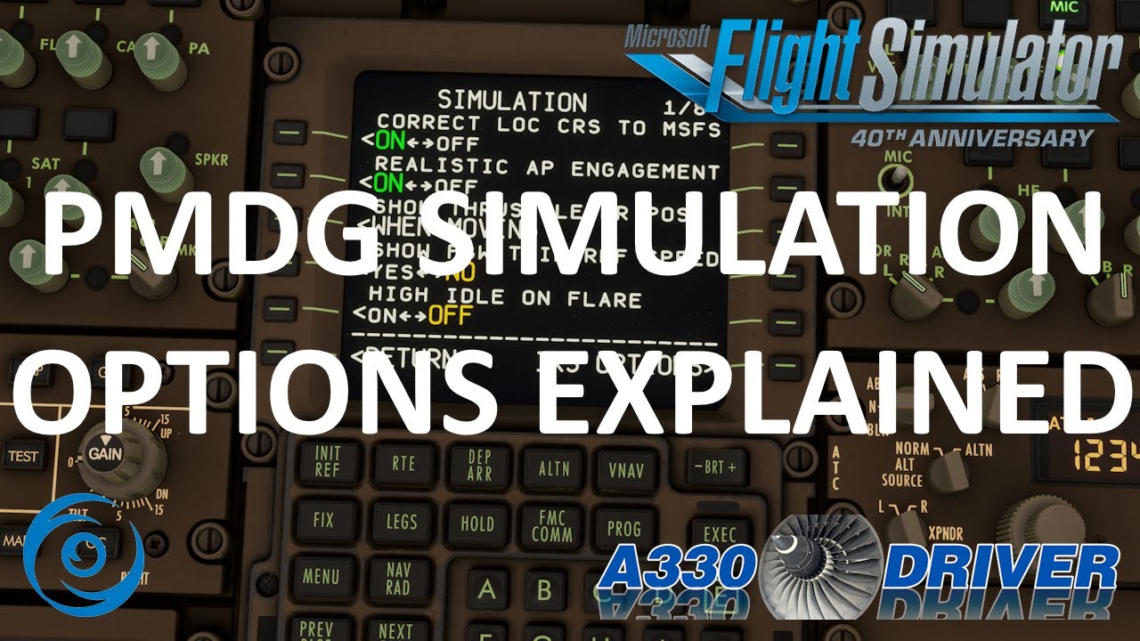 PMDG 777 SIMULATION OPTIONS explained + my FAVORITE settings | Real Airline Pilot