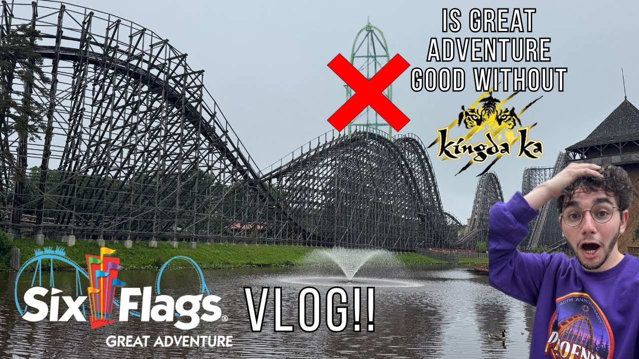First Time at Six Flags Great Adventure!! | Is it Worth Visiting WITHOUT Kingda Ka??