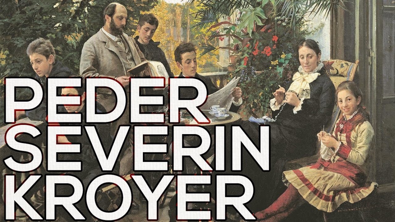 Peder Severin Kroyer: A collection of 92 paintings (HD)