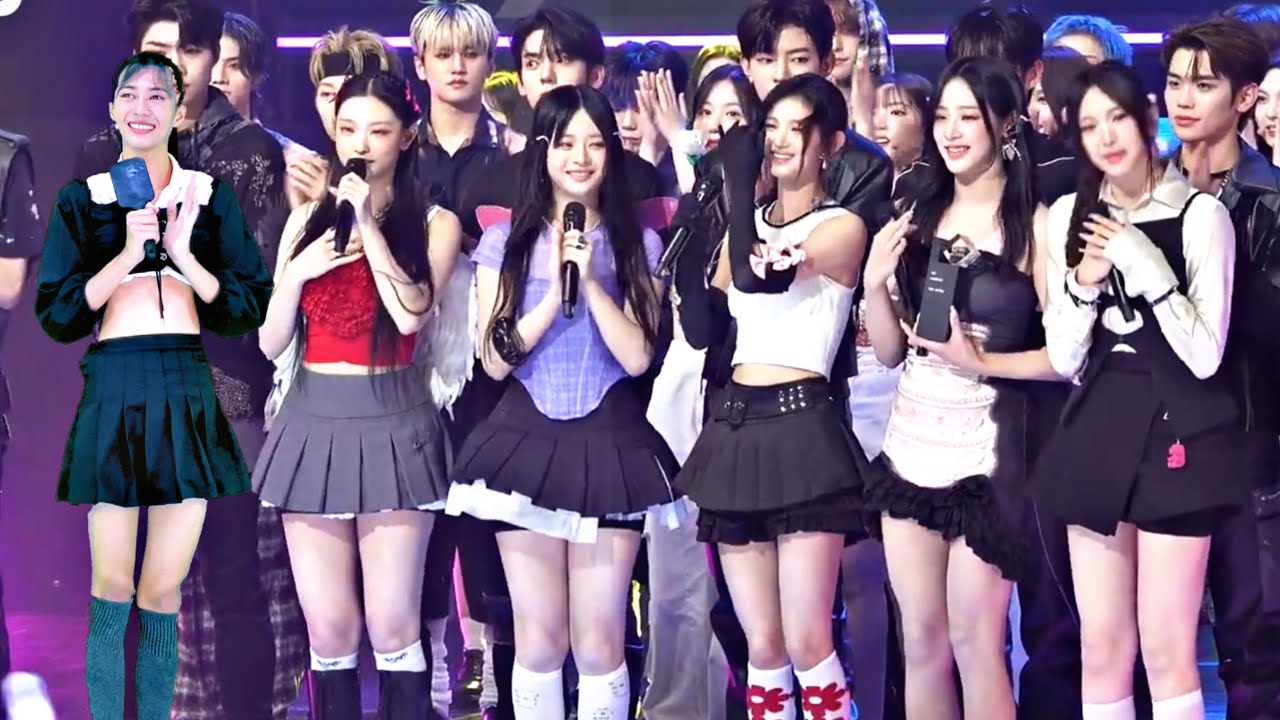 5 SUPER SHY and 1 SUPER SLUT💀🥹 (At SBS INKIGAYO)