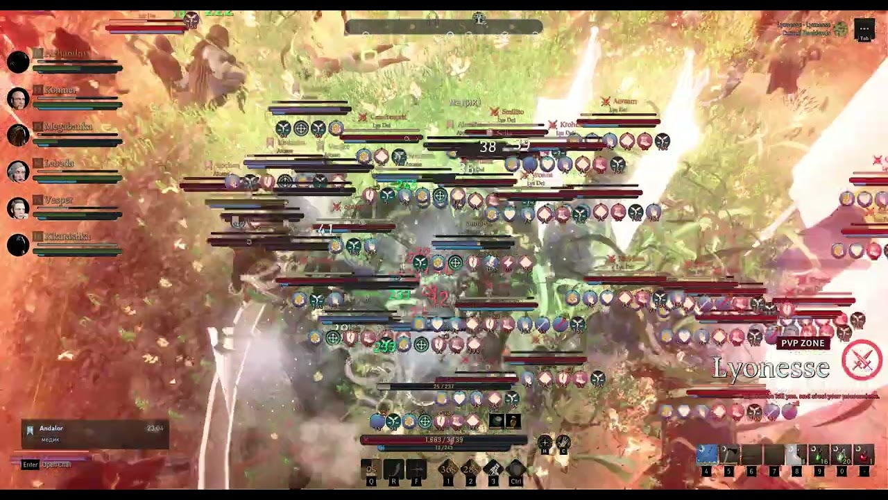 Pax Dei mega fight