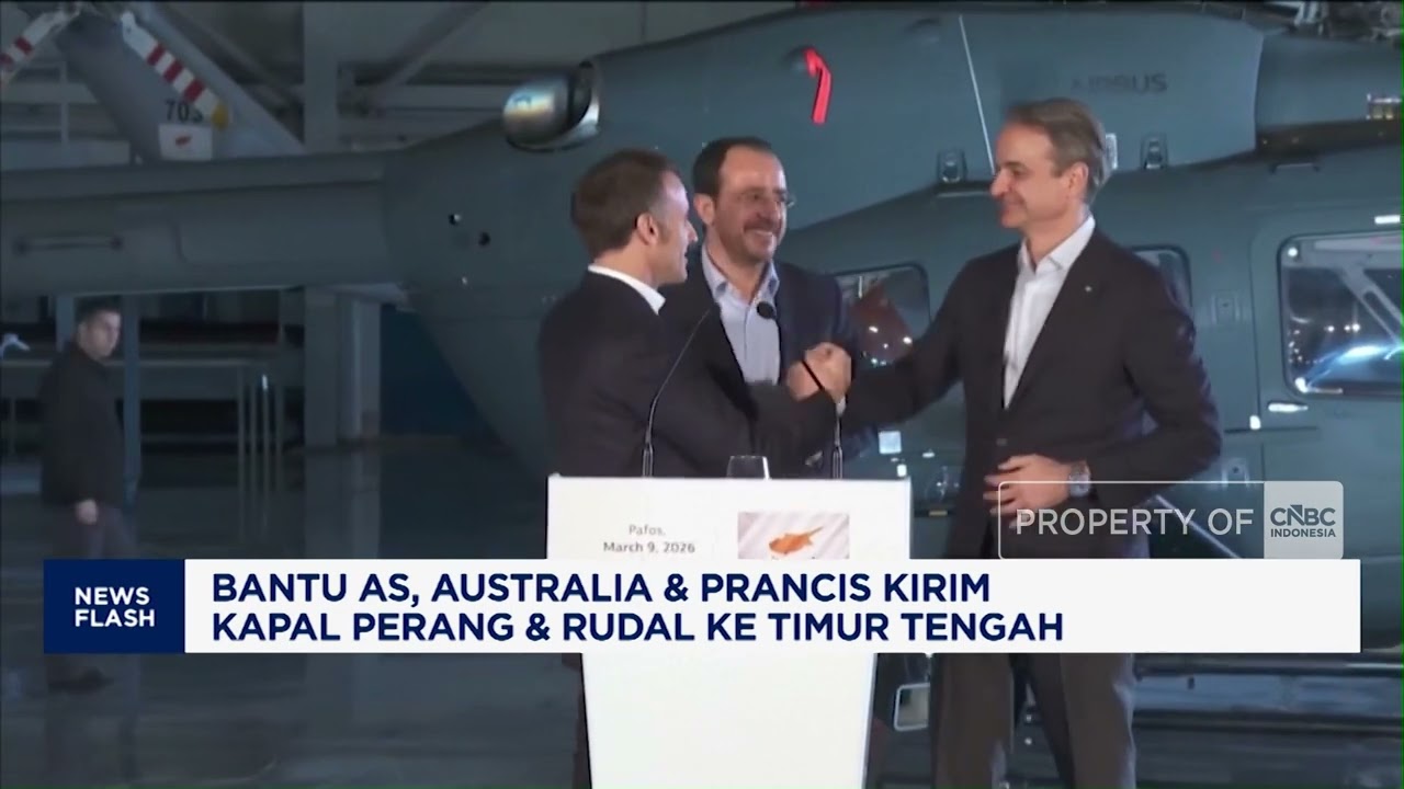 Bantu AS, Australia & Prancis Kirim Kapal Perang & Rudal ke Timur Tengah