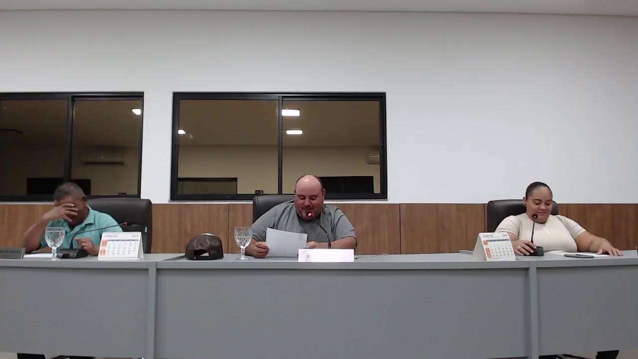 AO  VIVO  REUNIÃO ORDINÁRIA CÂMARA DE SANTA ROSA DA SERRA 12/11/2025