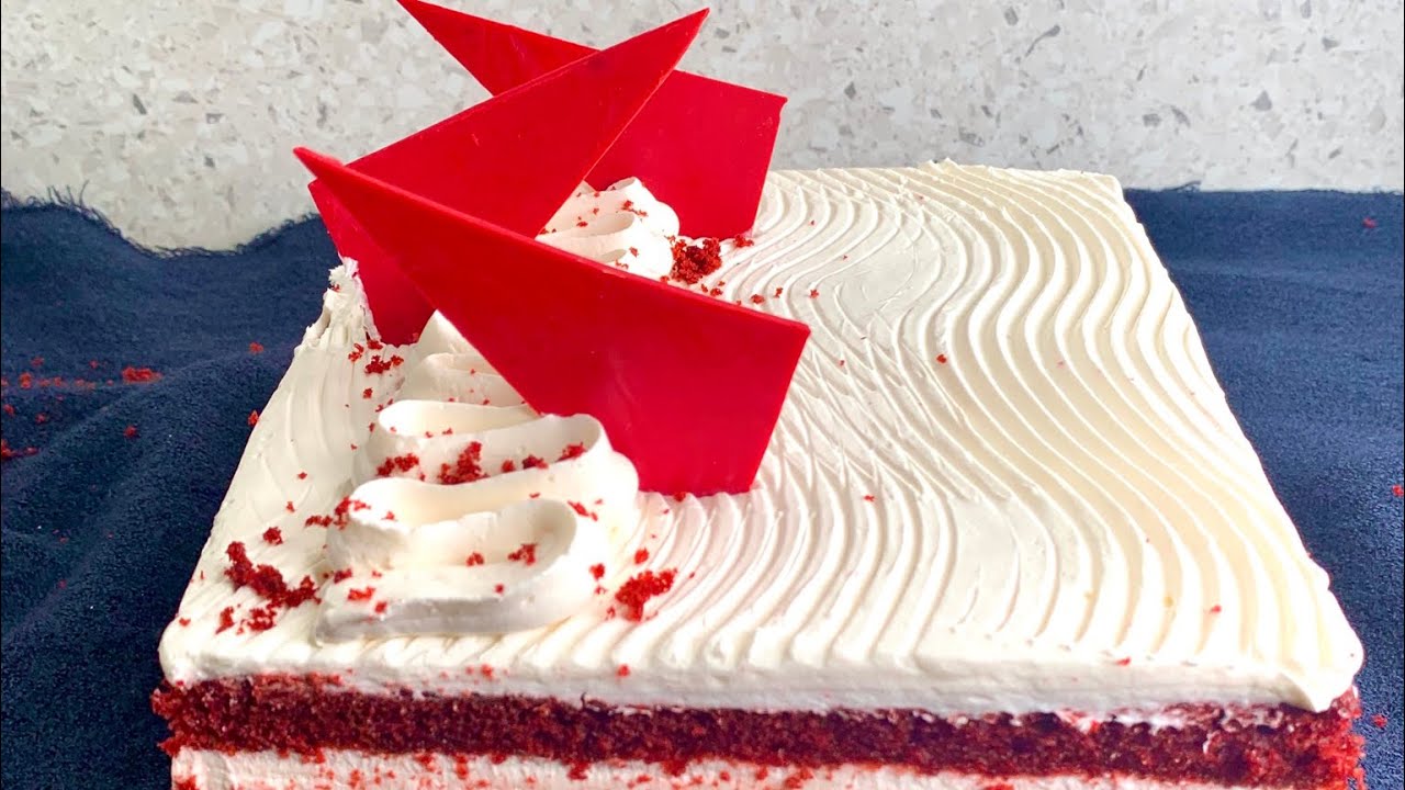 طريقة عمل كيكة الريد فيلفيت،How to make red velvet cake